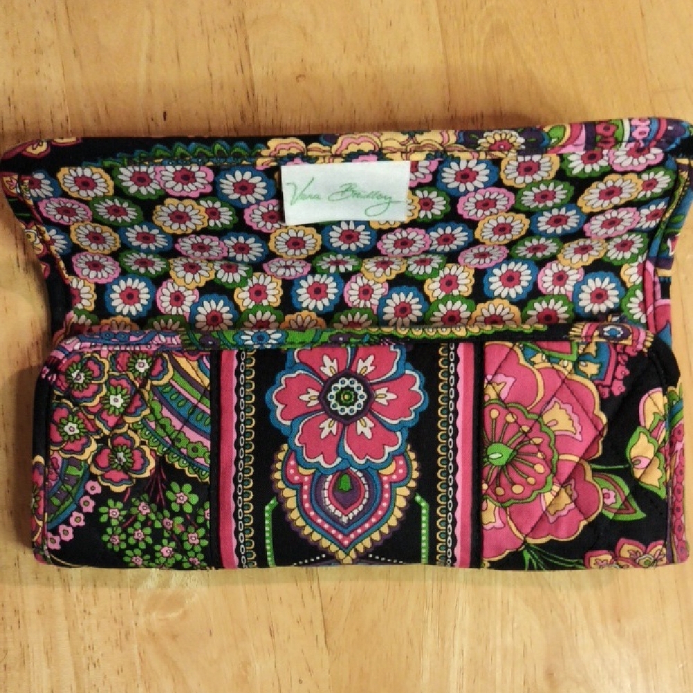 Vera Bradley Floral Women's Bag - Black and Pink